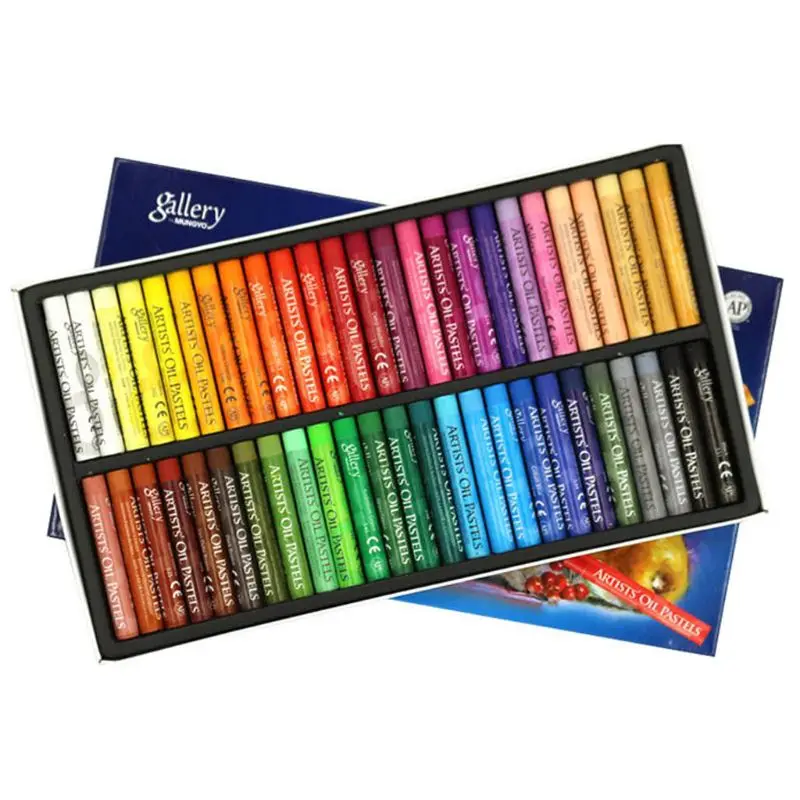 

2021 Hot Sale 48 Color Oil Pastel for artist Student Graffiti Soft Pastel Painting Drawing Pen