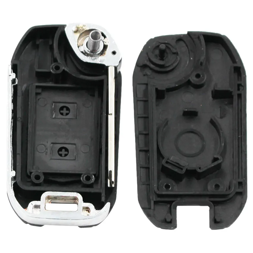 Распродажа! 2 кнопки модифицированный складной дистанционный чехол для ключей Fob