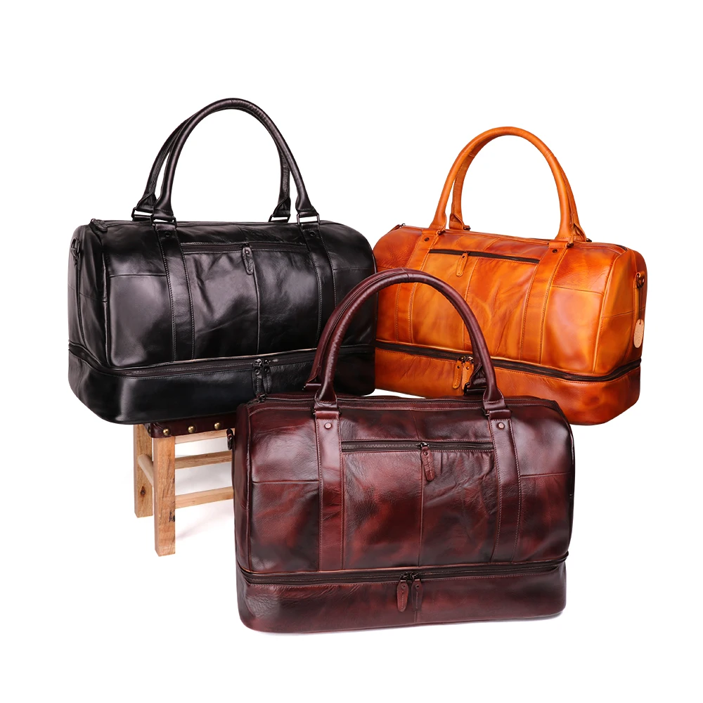 Мужская сумка-мессенджер JOGUJOS винтажная Дорожная сумка из натуральной кожи 2019 |