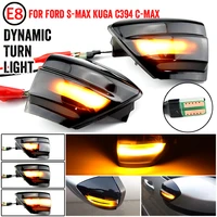 2x led dynamic turn signal light side mirror sequential blinker indicator lamp for ford s max 07 14 kuga c394 08 12 c max 11 19