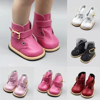 18 inch american doll born baby doll boots shoes pink red white black shoes fit for 43cm height girls dolls doll accessories