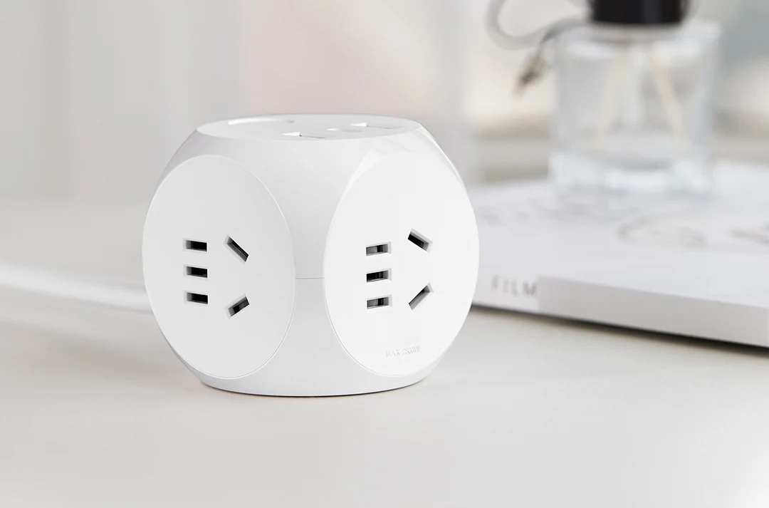 Xiaomi Youpin кубическая розетка Rubik с адаптером питания Smart Fast 3 Национальный стандартный разъем 2USB1Type-C1.5m удлинитель