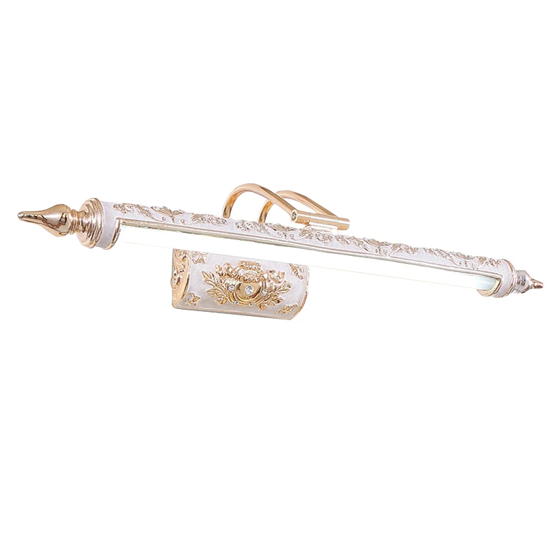 

Mirror Headlight Luxury Bathroom Led Anti-fog Anti-fog Toilet Bathroom Wall Lamp European-style Mirror Lamp Wy11301