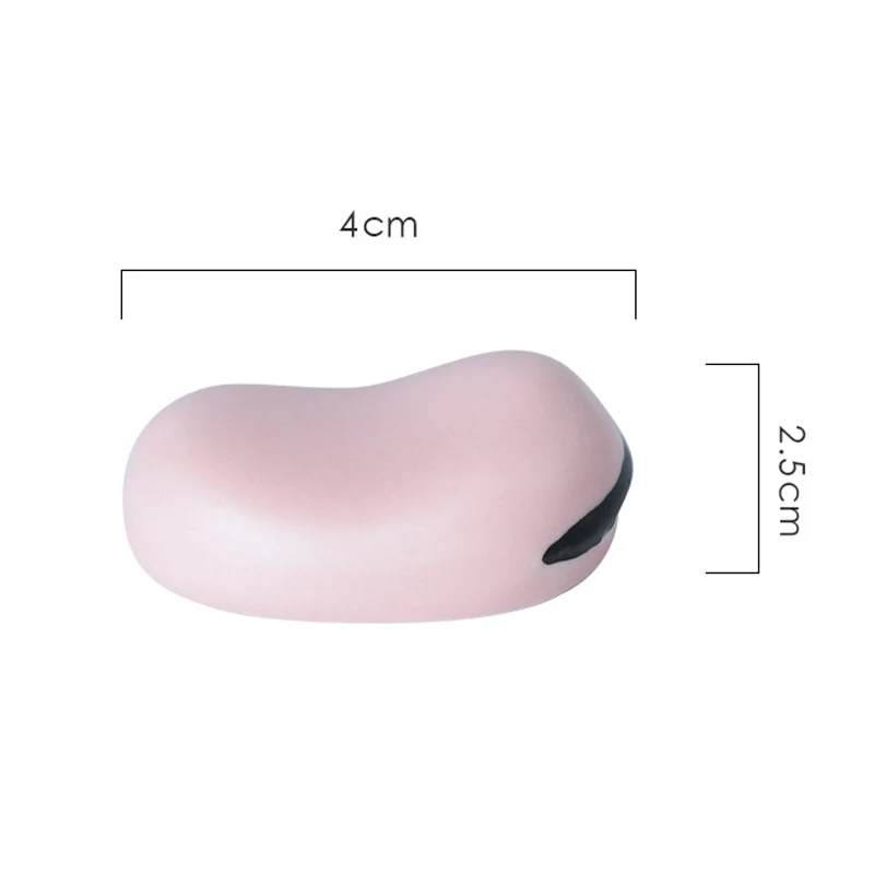 

Lovely Chopsticks Holder Lucky Broad Bean Ceramic Table Chopsticks Holder Chinese Style Home Ceramics Cute Kitchen Tableware