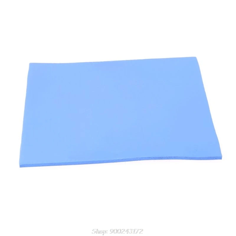 

1Sheet 100mmx100mmx3mm Thermal Conductivity CPU Heatsink Cooling Conductive Silicone Pad Thermal Pads for PC S23 20 Dropship