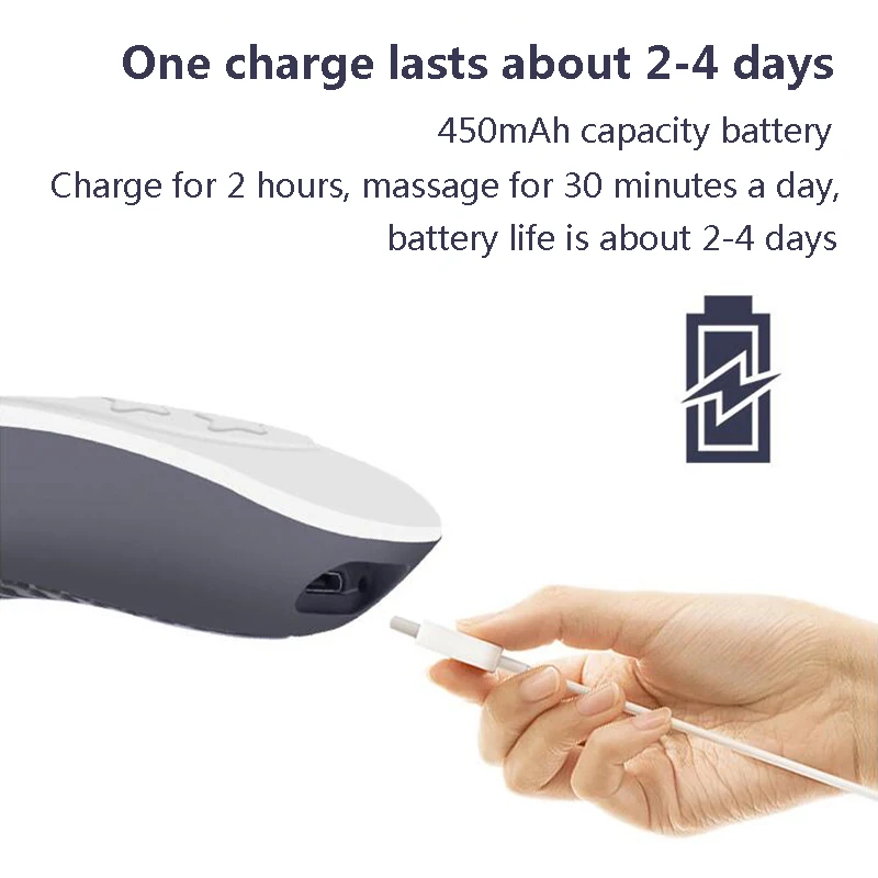 6 головок Neck Massager плеча шейный массажер Многофункциональный Электрический