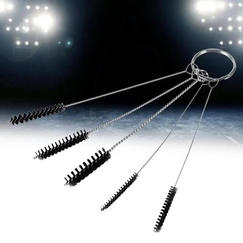 5 шт./компл. Нейлон бутылки пробки ершики для чистки насадок щетки Спрей очиститель 2 мм щетка Диаметр соломы