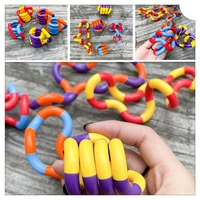 sensory roller twist fidget toys anti stress adult brain relax decompression child rope for stress kids antistress focus toy