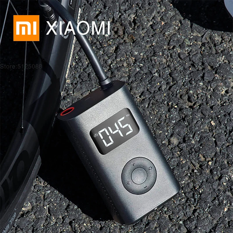 XIAOMI MIJIA Электрический насос для накачивания велосипедов для мотоциклов. Футбол M365 Pro Портативный интеллектуальный цифровой детектор давления в шинах Встроенный аккумулятор Multi-форсунка для Smart Home Inflator
