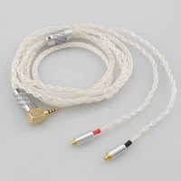audiocrast 99 99 pure silver 2 53 54 46 5mm xlr plug to mmcx earphone cable for shure se535 se846 mmcx akg n5005 n40 n30 new