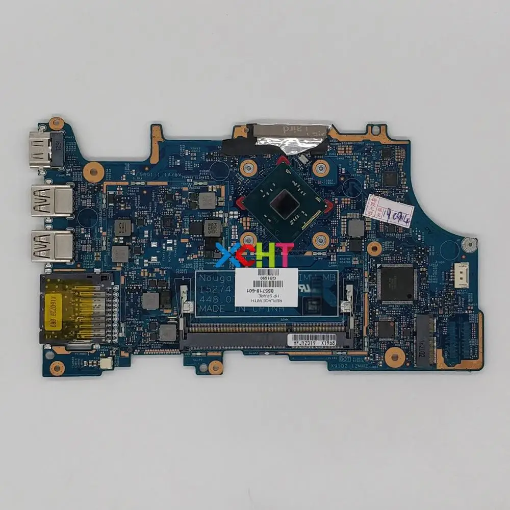 for HP Pavilion x360 14-a 15-a 11-u Series 855718-601 855718-001 UMA PentN3710 CPU Laptop Motherboard Tested & working perfect