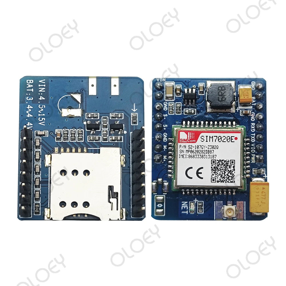 SIMCOM SIM7020E модуль с антенной макетная плата B1/B3/B5/B8/B20/B28 LTE NB-IoT M2M SIM7020 чип совместимый