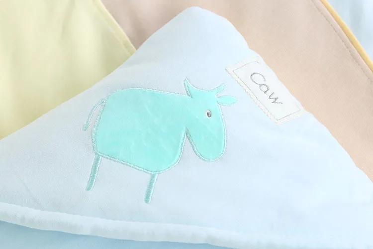 Мягкий Пеленальный спальный мешок для новорожденных хлопковое стеганое одеяло