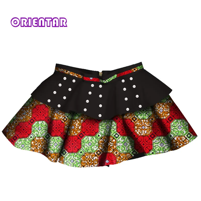 Детские мини юбки для девочек африканская одежда детская юбка с цветочным