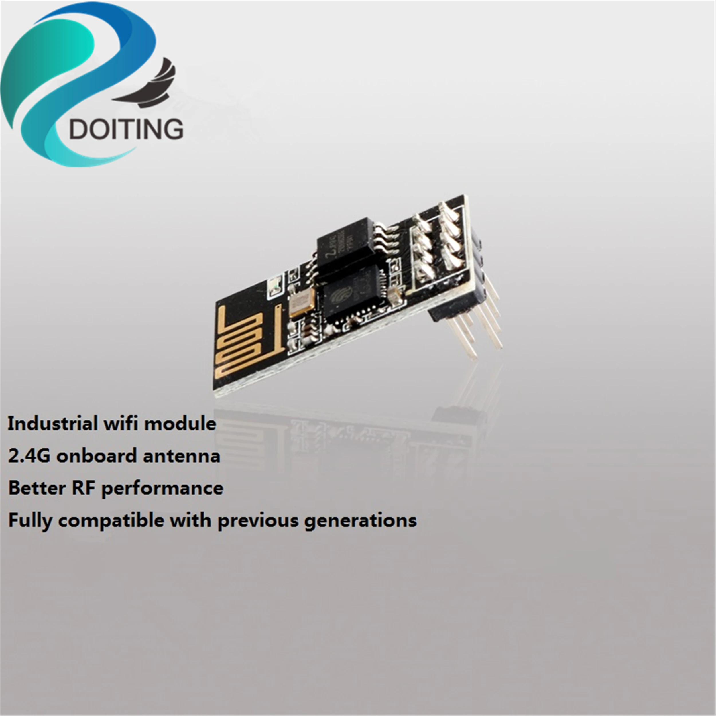 

DOITING Беспроводной Wi-Fi модуль ESP8266 последовательный прозрачный модуль передачи Wi-Fi, совместимый с фотоэлементами