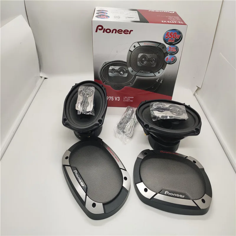 Free Shipping 1 Set Pioneer TS-6975 V3 550 Watt MAX 80W NOM 6&quot x 9&quot 3-Way Coaxial 3-WAY 3VOIES Car Audio Speaker IN STOCK |