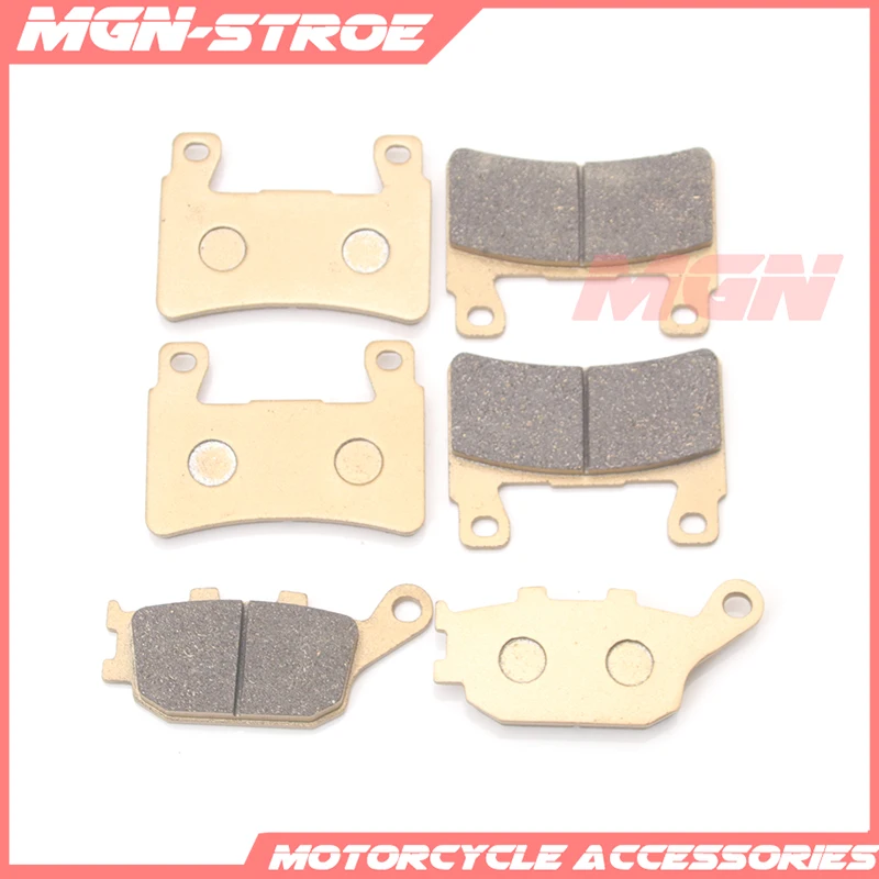 Передние и задние тормозные колодки для мотоцикла CBR600RR F5 2003-2004 03 04 CB1100 2010-2015 VTEC CB400