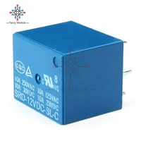 1 piece 12v dc relay module srd 12vdc sl c srd12vdcslc pcb board 5 pin for arduino household appliance