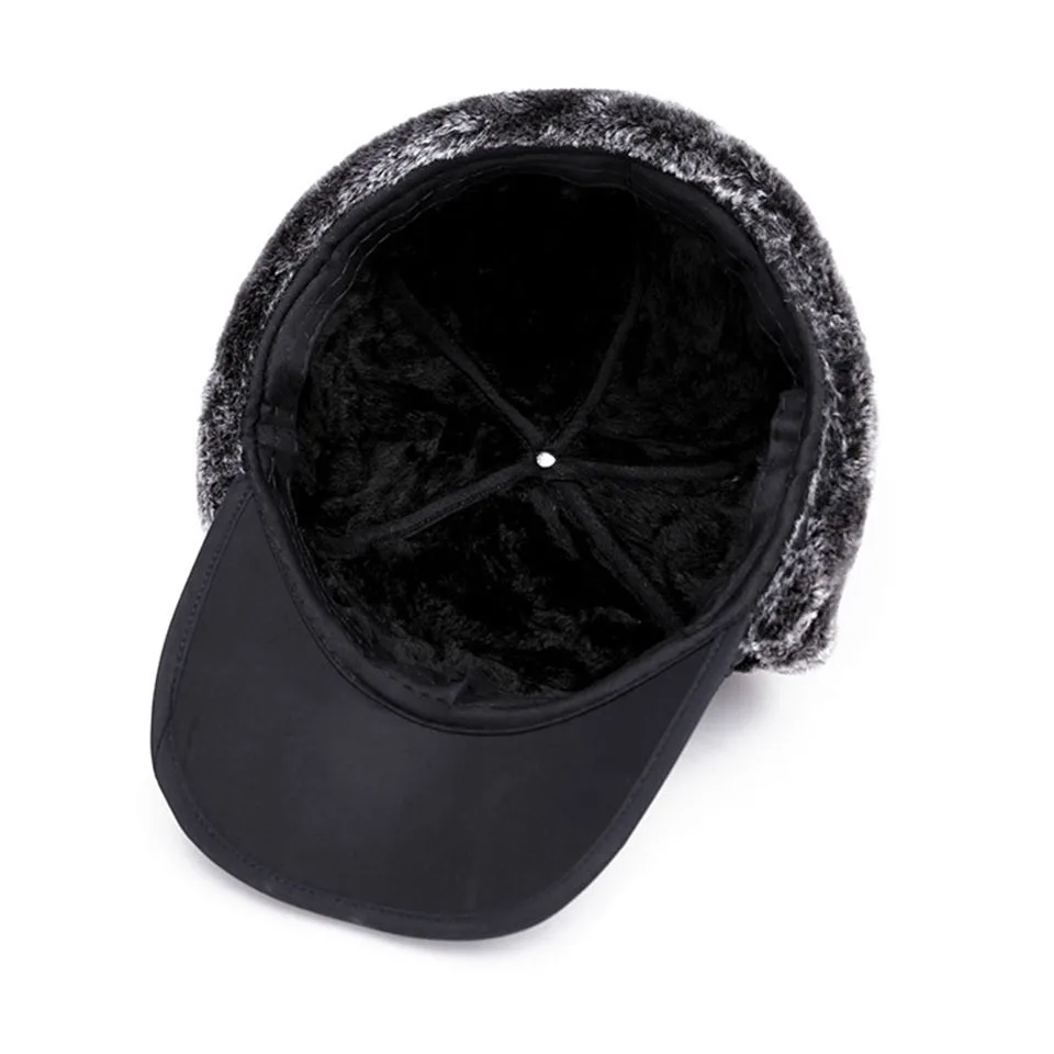 

WALK FISH Fishing Winter Thermal Bomber Hats Men Women Fashion Ear Protection Face Windproof Ski Cap Velvet Thicken Couple Hat