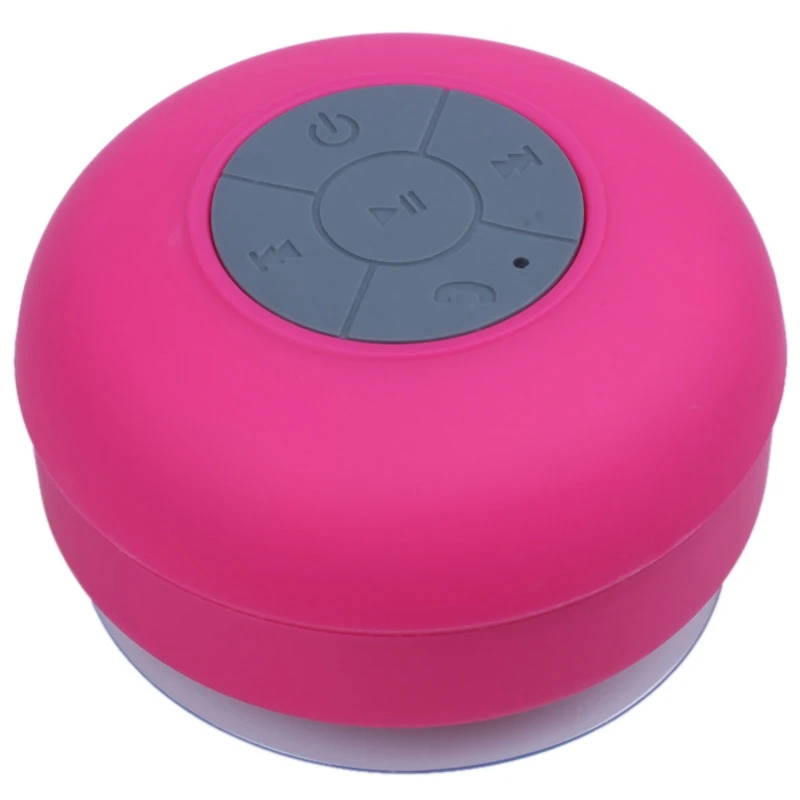 Bluetooth 3 0 jukebox водонепроницаемый динамик на присоске 10 м ABS Rosa|Портативные колонки| |