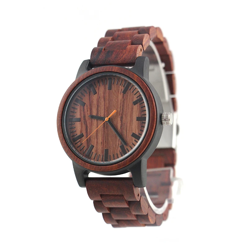 Дропшиппинг ручной работы водостойкий натуральный кварцевый черный корпус и