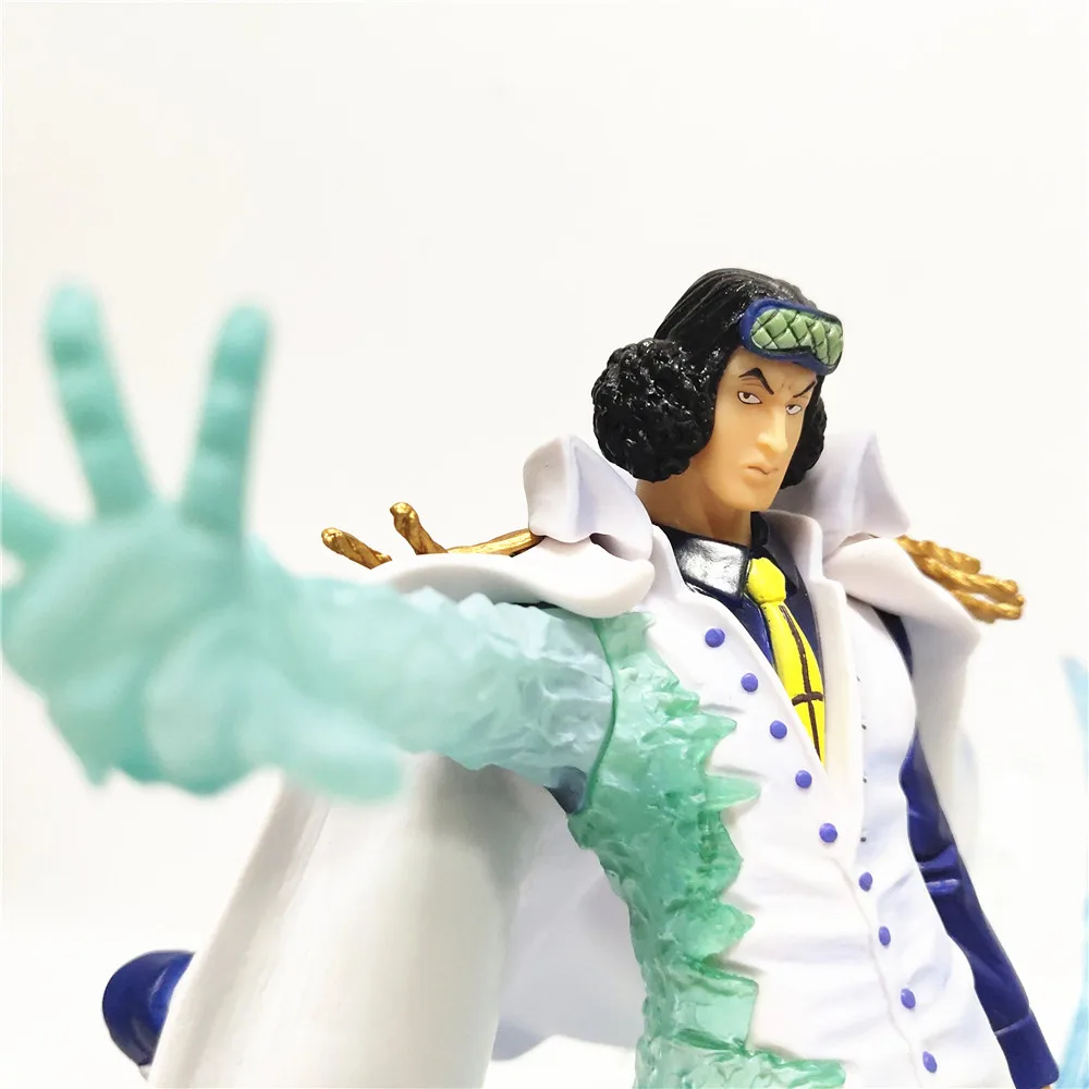 Фигурки героев мультфильма Морской Адмирал кузан ПВХ игрушки с эффектом льда