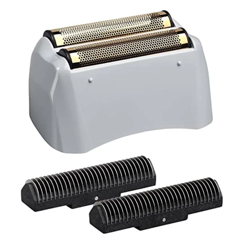 

D0AB Replacement Shaver Head Cutter and Foil for Andis, Sharp Without Sticking Beard