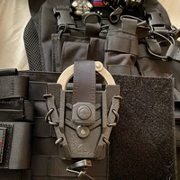 molle pa66 nylon quick out tactical molle handcuff case pouch tool key phone holder bag universal waist pockets