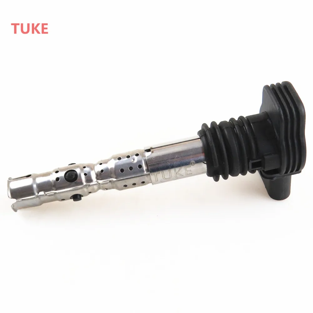 RWSYPL Свеча зажигания катушки + штепсельная вилка 06B 905 115 T для Bora Beetle Golf Passat A4 A6 TT 1J0 973