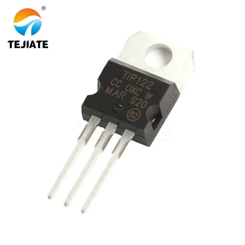 10 шт транзисторы TIP122 TO-220 5A 100V NPN | Электронные компоненты и принадлежности