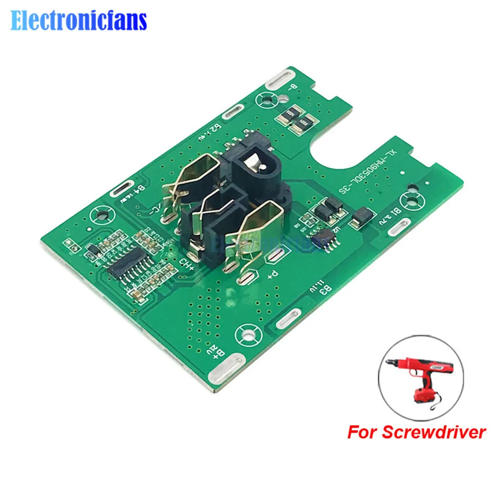 5S 18V 21V 30A Защитная плата литий ионной литиевой батареи BMS PCB 18650 батарея отвертка