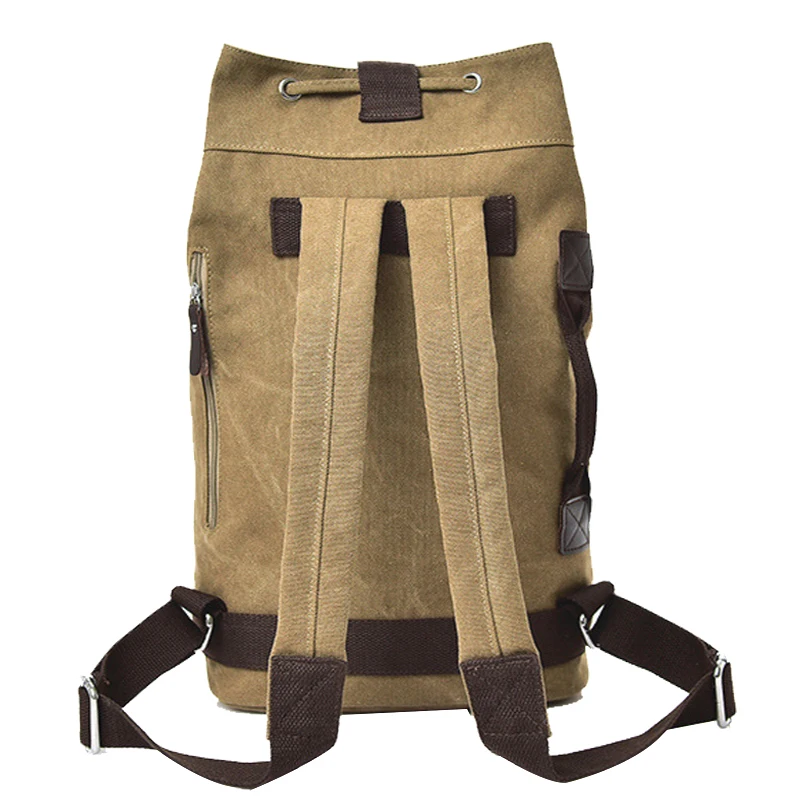 Hot Top Canvas Men's Sports Gym Bags Outdoor Basketball Backpack For Teenager Soccer Ball Pack Laptop Bag Training Fitness Bag