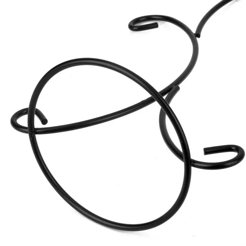 2 крючок подвесная стеклянная безделушка железная подставка держатель для дома и