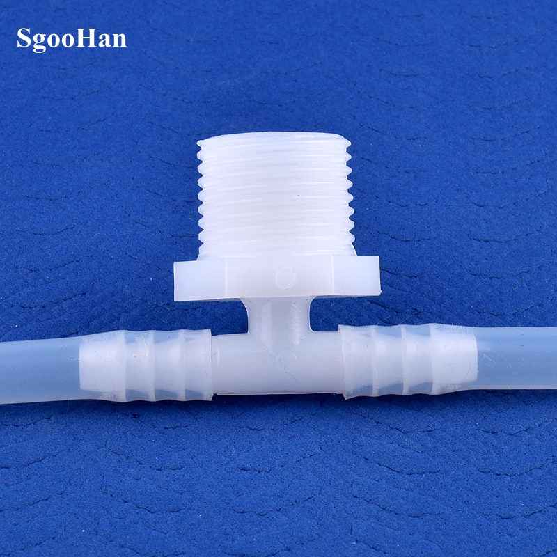 2 ~ 100 шт. G1/2 наружная резьба до 8 12 мм полиэтиленовый тройник соединитель для