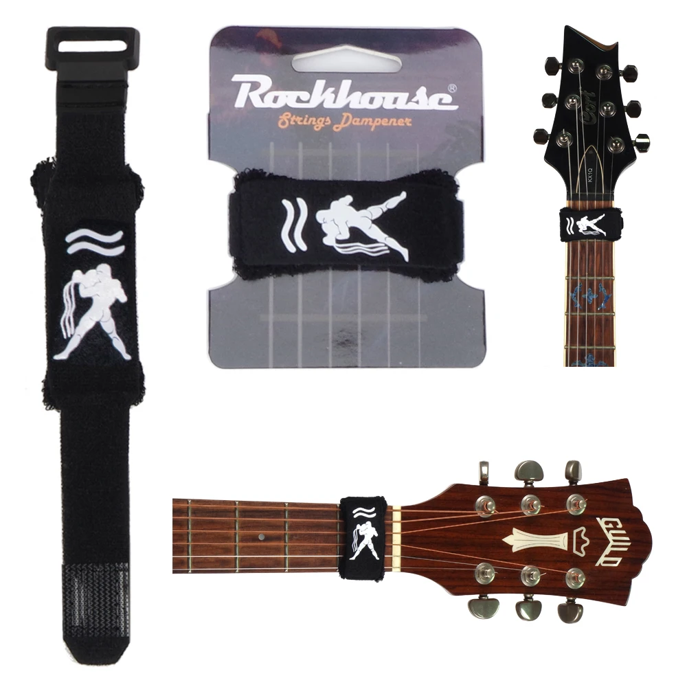 Новые Имитационные шумоподавляющие элементы для гитары ремешок подставка