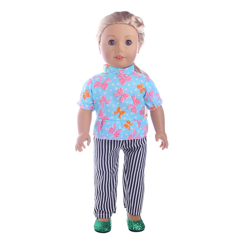 Доступная цена кукольная пижама и обувь подходит для 18-дюймовых американских