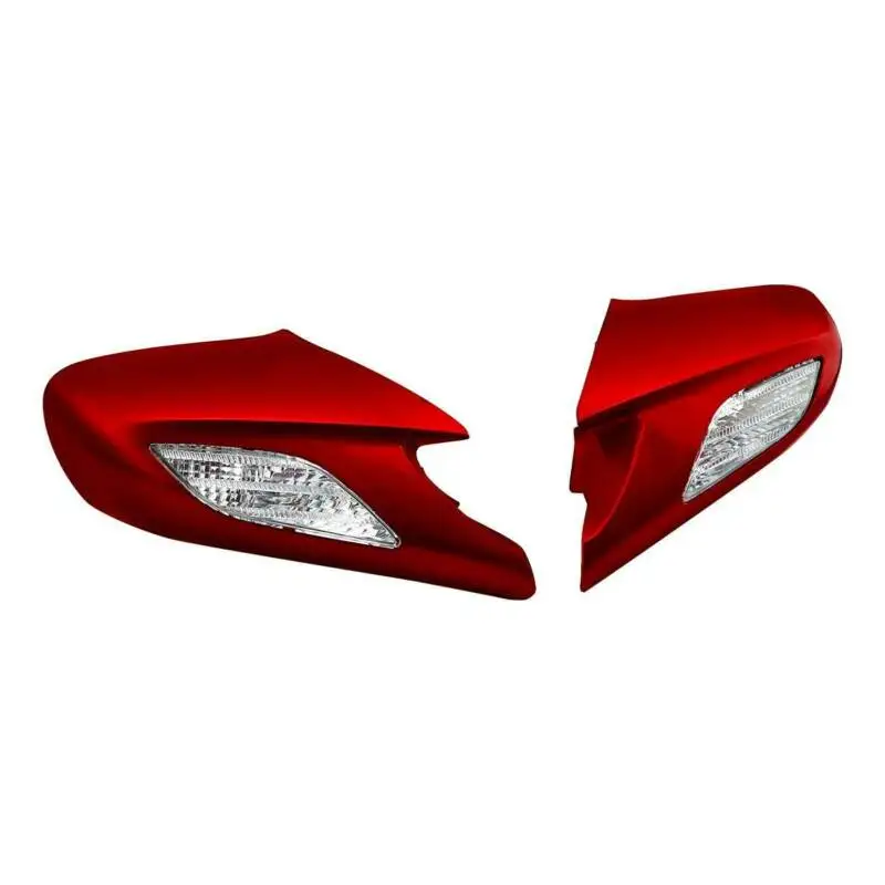Мотоцикл Красный заднего вида Зеркала поворотники ясно лен для Honda ST1300 2002 2011| |