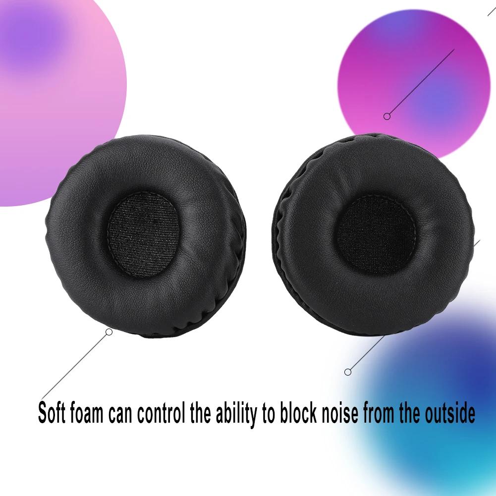 

SOONHUA Headset Ear Pad Universal Replacement Ear Pads 2pcs Soft Foam Cushion Headphone Cover Case