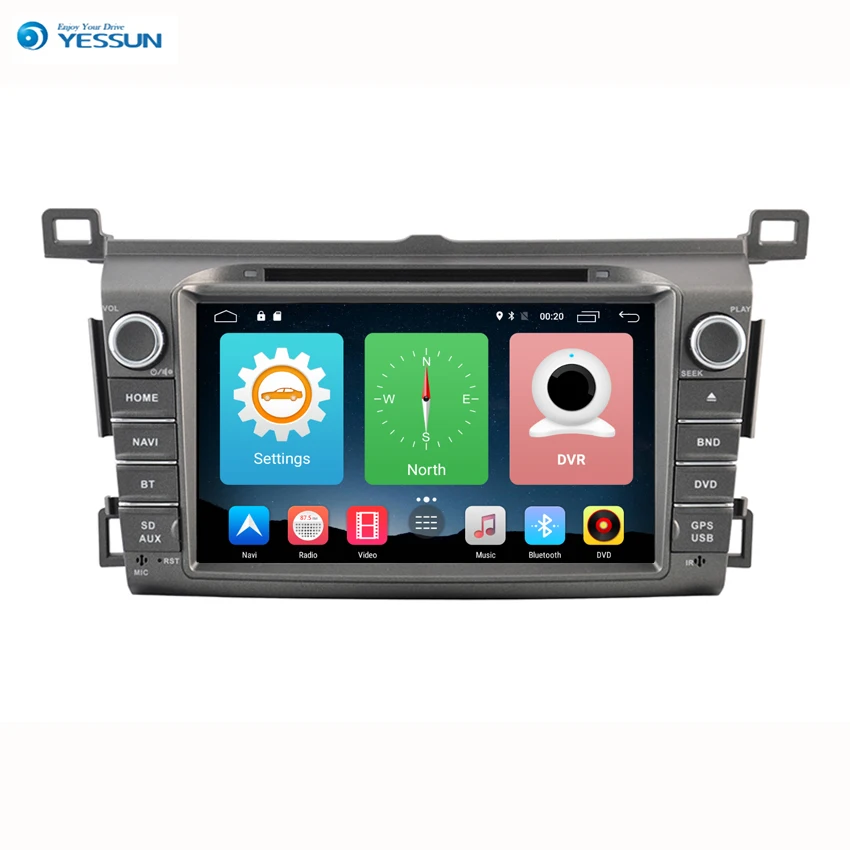 Yessun для Toyota RAV4 2013 ~ 2017 Android автомобильная навигация GPS HD сенсорный экран стерео
