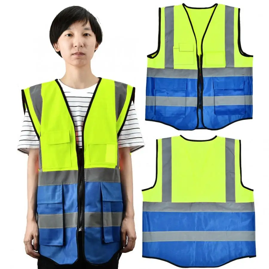 Рабочая одежда высокая видимость светоотражающий жилет безопасность дорожного