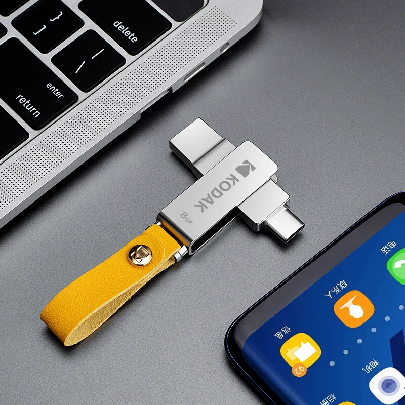 USB-флеш-накопитель Kodak USB 128 в металлическом корпусе 32-256 ГБ