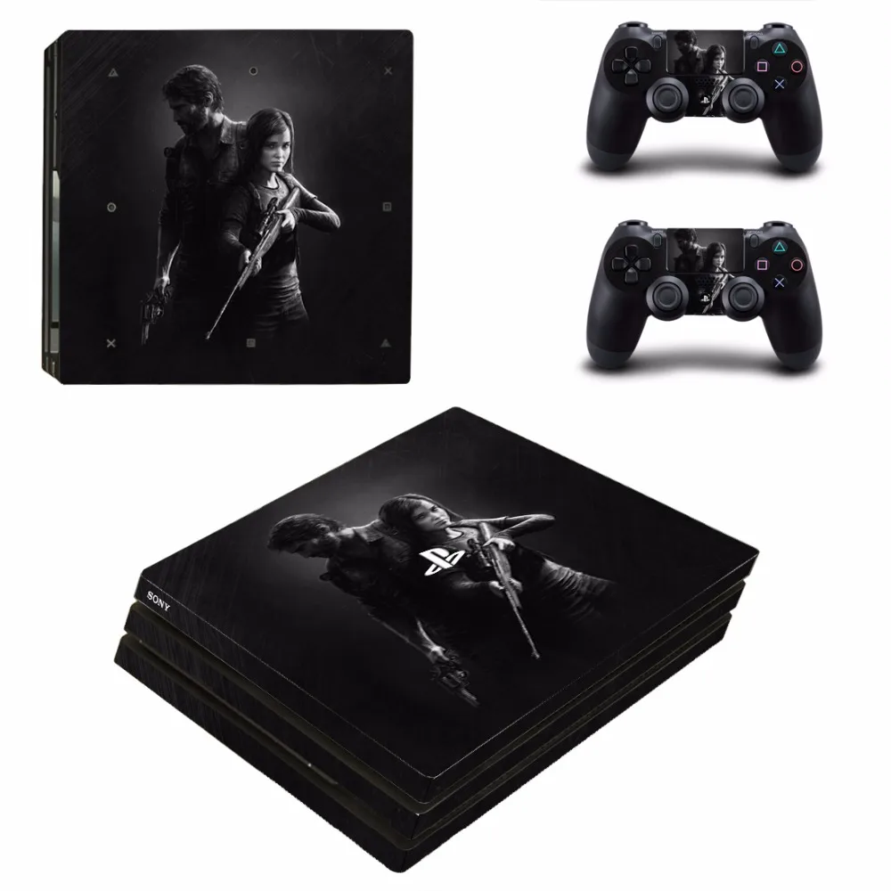 The Last of Us PS4 Pro Stickers Play station 4 Skin Sticker Decals Cover For PlayStation 4 PS4 Pro Console & Controller Sticker