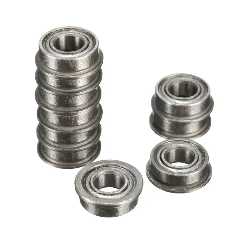 Горячая HG 10PCS MF84ZZ LF840ZZ экранированный фланцевый 4x8x3 мм модель шариковый фланец