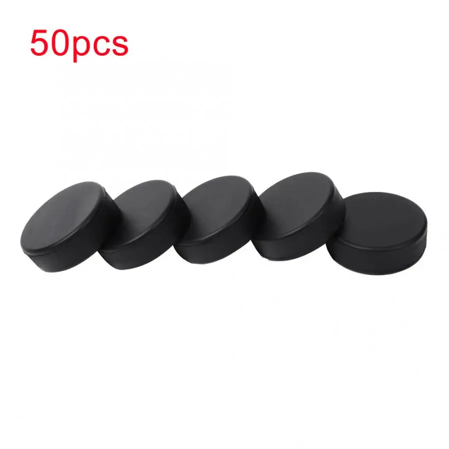 50 шт. Хоккейная Шайба Pu клей хоккейная тренировочная шайба небьющаяся подходит