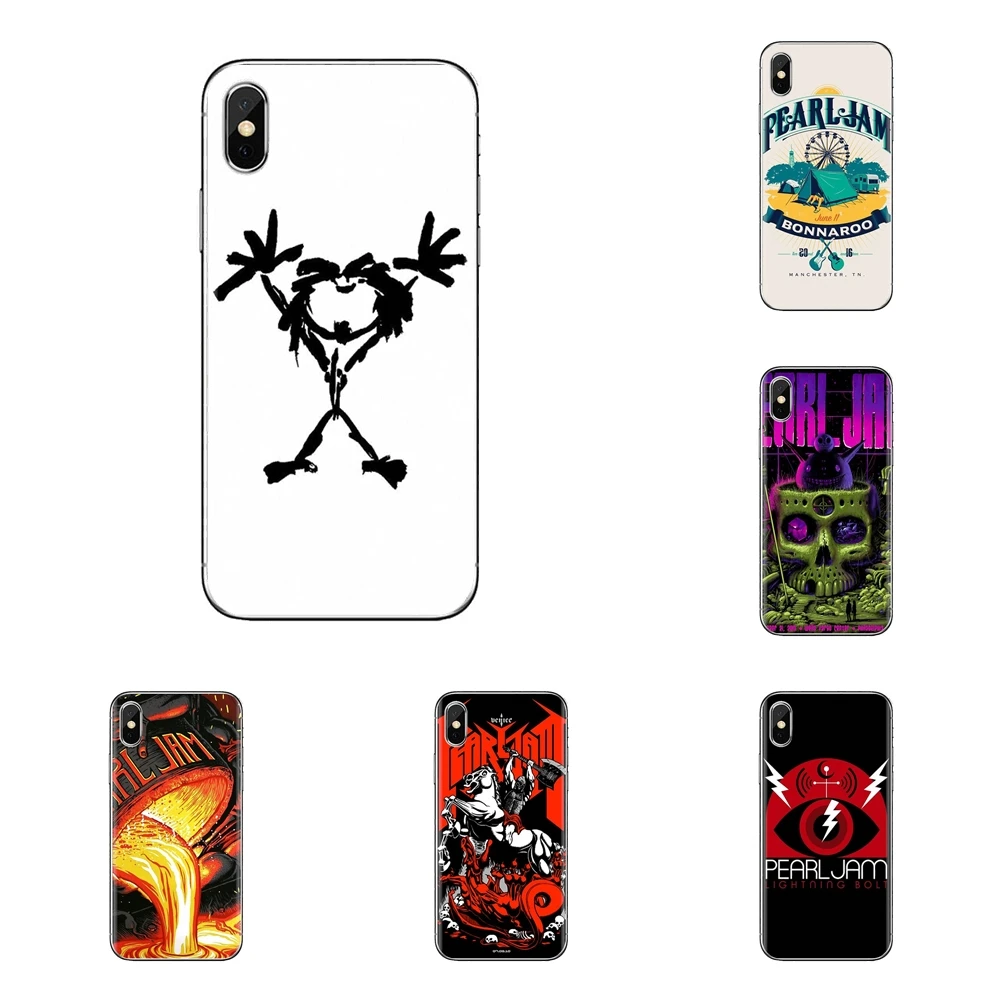 Жемчужный jam PJ для iPhone XS Max XR X 4 4s 5 5S 5C SE 6 6S 7 8 Plus samsung Galaxy J1 J3 J5 J7 A3 A5 прозрачные мягкие