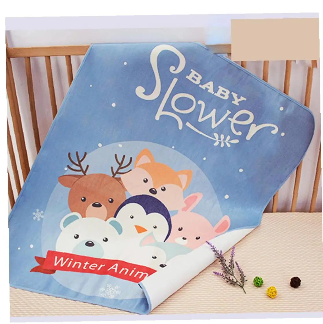 Детский крутой коврик с животным рисунком детская кровать подушка дышащий