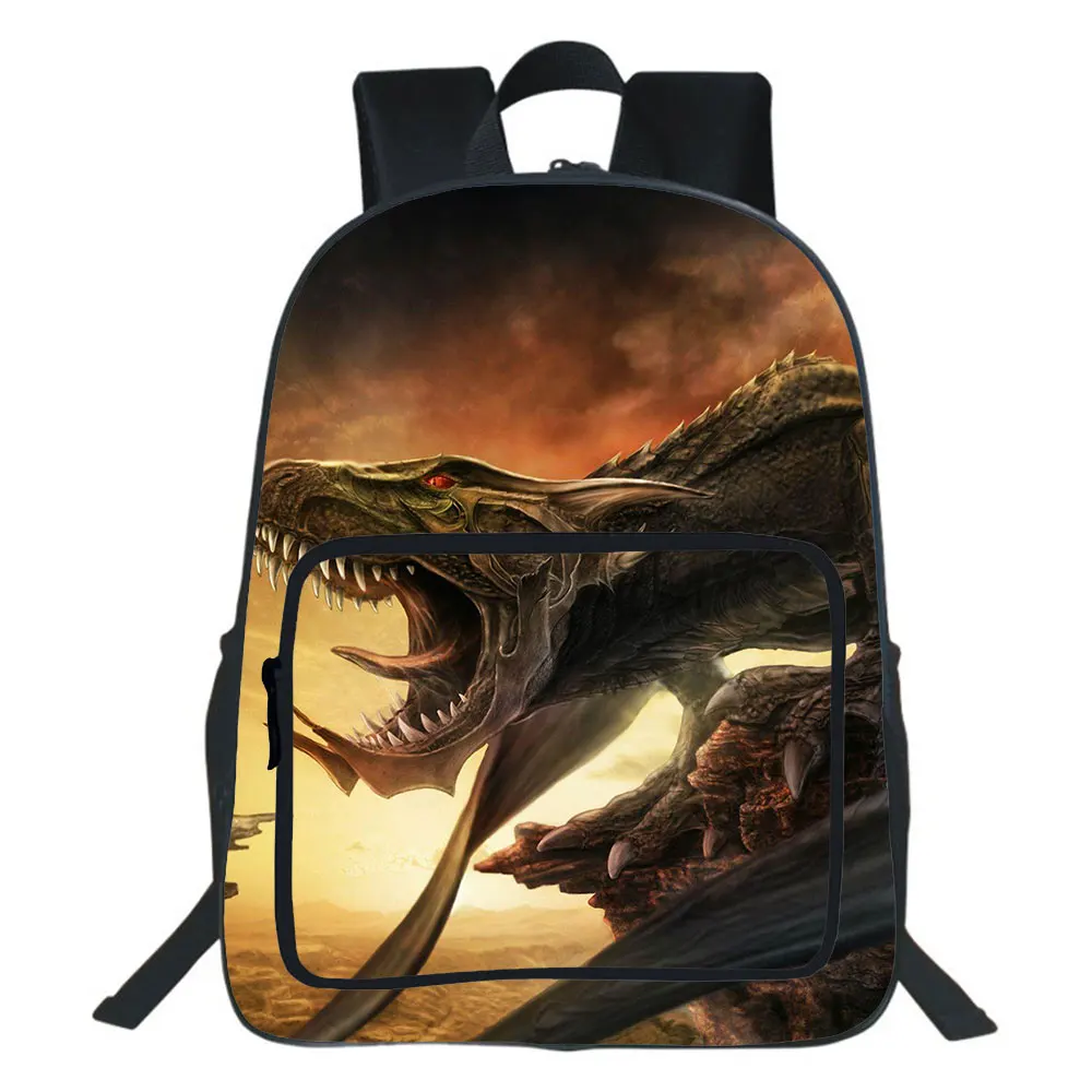 Рюкзак с 3D-принтом динозавра, модные рюкзаки, школьная сумка для подростков, мультяшный рюкзак, унисекс сумка, рюкзаки для 19 дюймов, Mochila