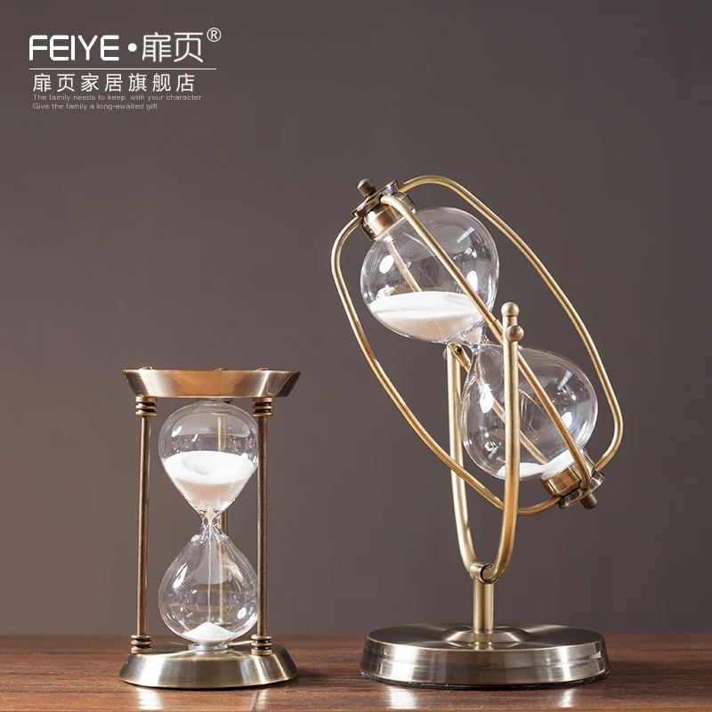 

hourglass furnishing articles in the Nordic model between household soft adornment office decoration in the living room