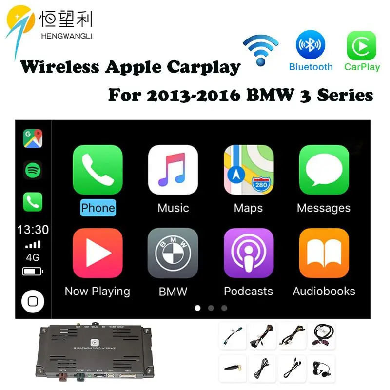 Оптовая продажа WIFI беспроводной Apple Carplay автомобиль играть Android Авто for2013 2016 BMW 3