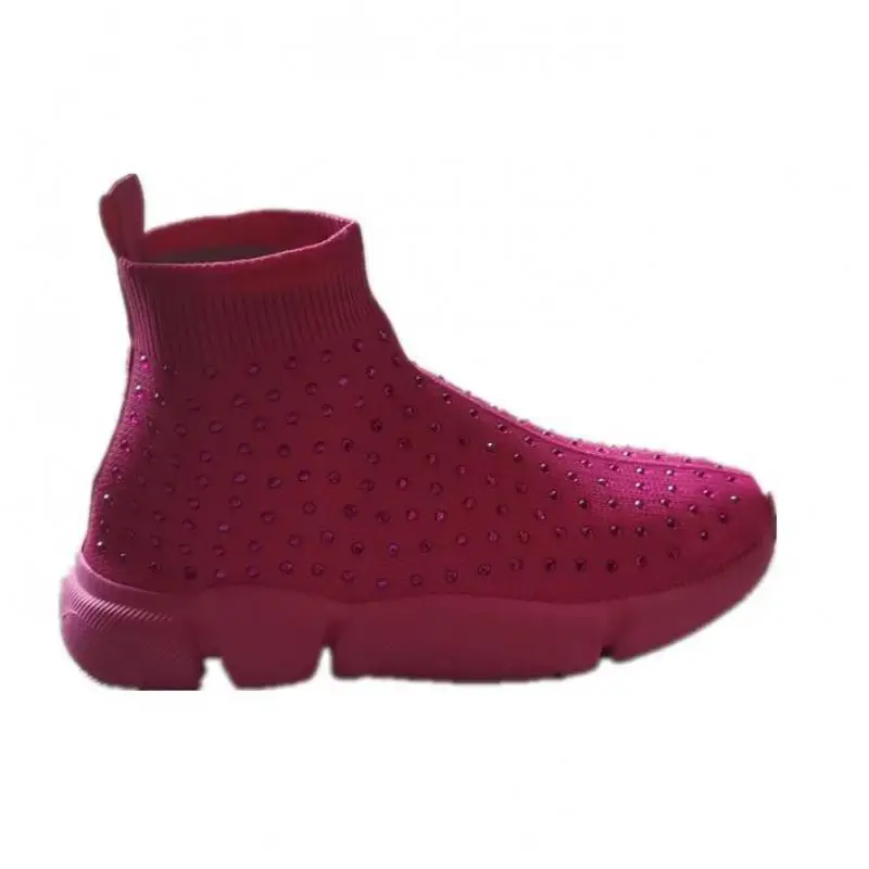New Style Women's Winter Boots Flat Bottom Low-top Women's Boots Ladies Short Boots Casual Shoes Hot-selling Cute Red Boots